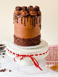 Layer Cake with Chocolate Truffles